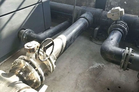 Difficult solution for large diameter valve switch