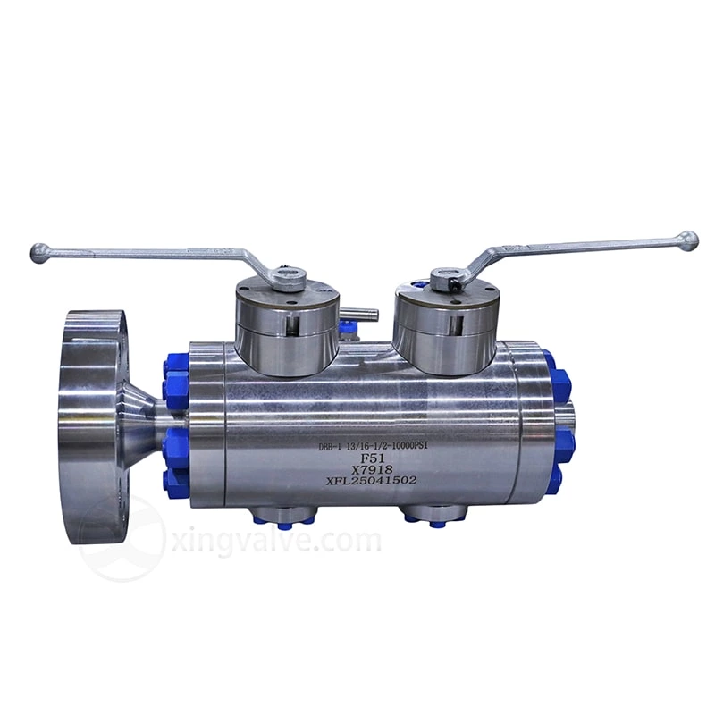 Double Block and Bleed Valve