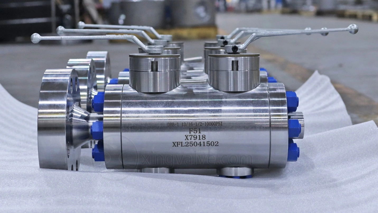 Double Block and Bleed Valve