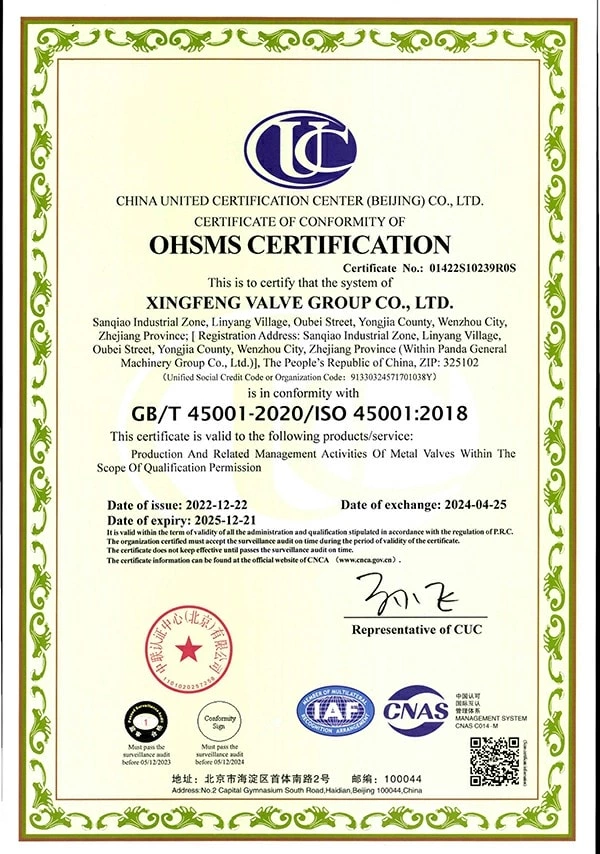 Occupational Safety Management System