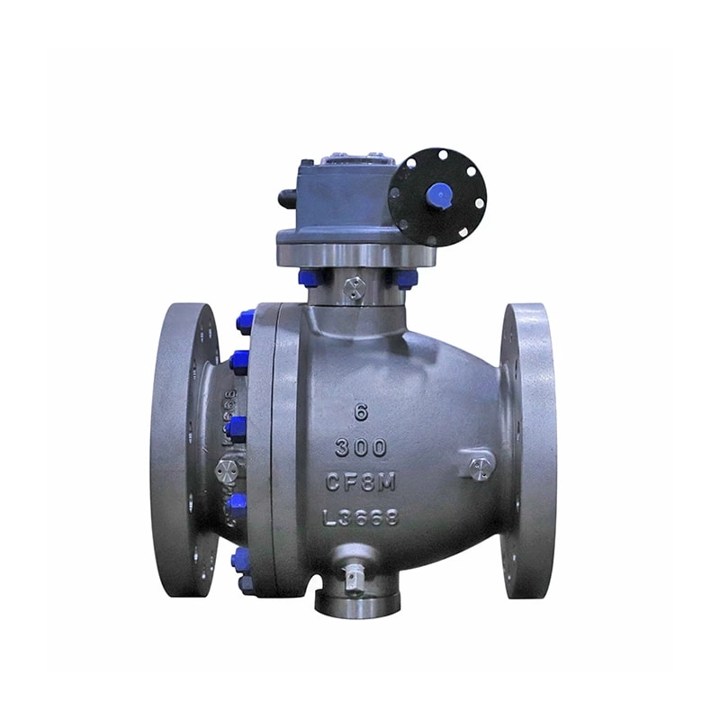 Two Piece Trunnion Mounted Ball Valve